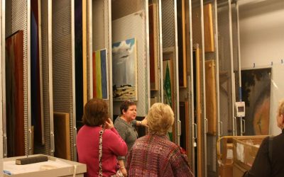 Dallas Museum of Art Basement Tour, January 17, 2012