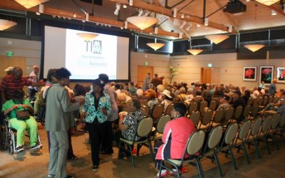 Over 120 members and guests attended the annual TIAA meeting on May 14, 2015.