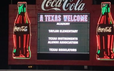 TIAA members were welcomed at the Texas Rangers Game in May, 2015