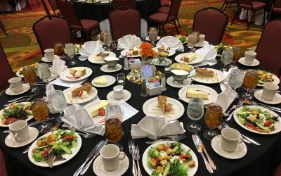 BBQ Lunch was ready at the TI Retiree Luncheon in November, 2016