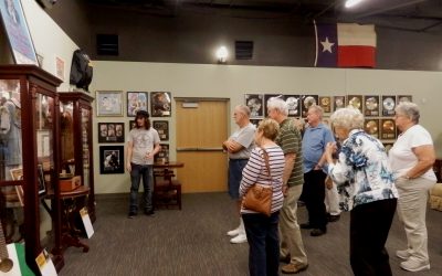The Texas Musicians Museum tour on June 9, 2017 showed lots of memorabilia.