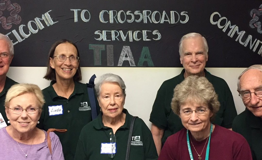 TIAA Volunteers at Crossroads on August 14, 2018