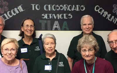 TIAA Volunteers at Crossroads on August 14, 2018