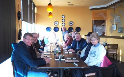 Breakfast 01/2019 What a great crowd (19)! We used almost all the tables. Very enjoyable!