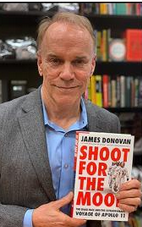“Shoot for the Moon” event on July 11, 2019 with James Donovan, author.