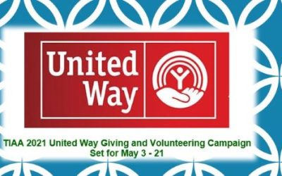 TIAA 2021 United Way giving and volunteering campaign