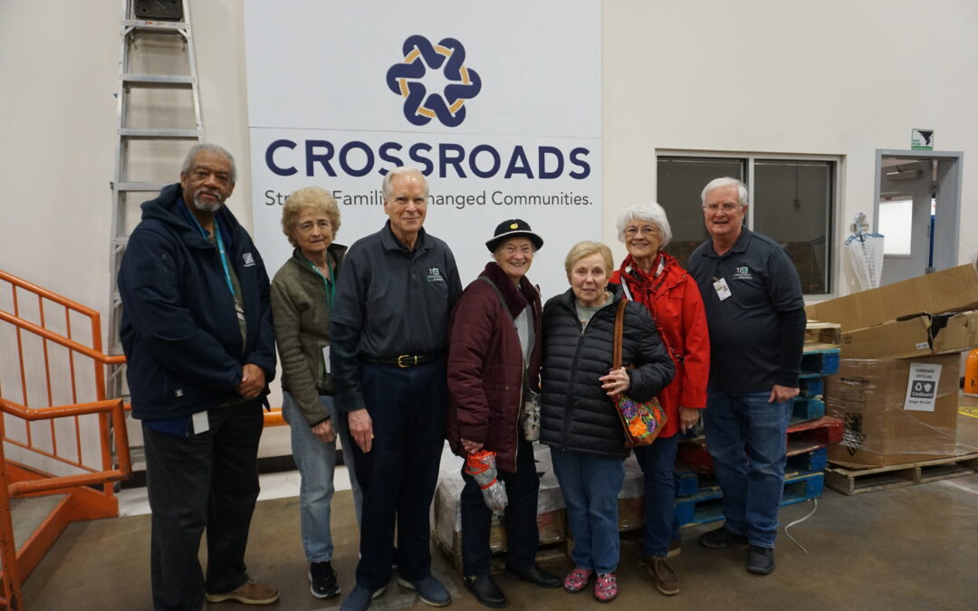 TIAA Volunteers at Crossroads Community Services