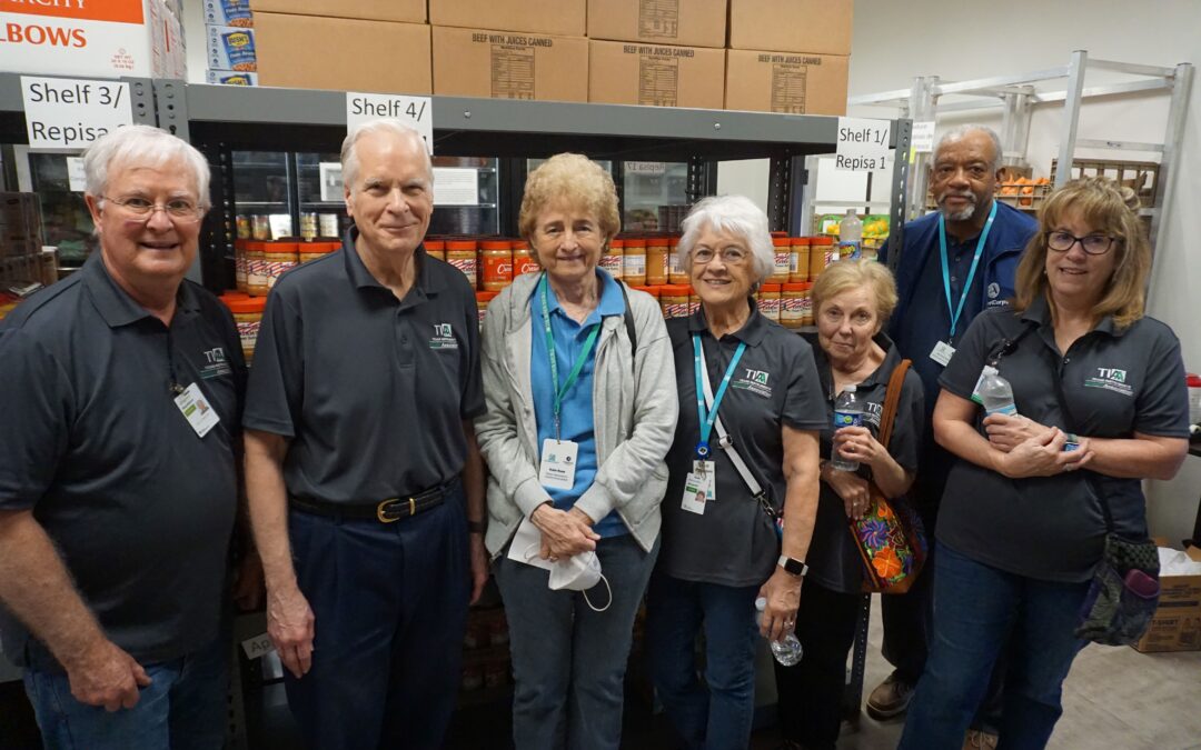 TI retirees dedicated their time to volunteer at the Wilkinson Center