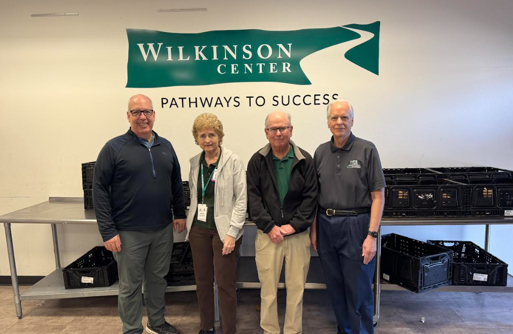 On February 9, TIAA Volunteers spent three hours at the Wilkinson Center in East Dallas