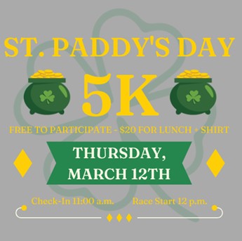 St. Paddy’s Run – 5K